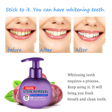 Load image into Gallery viewer, Stain removal whitening toothpaste